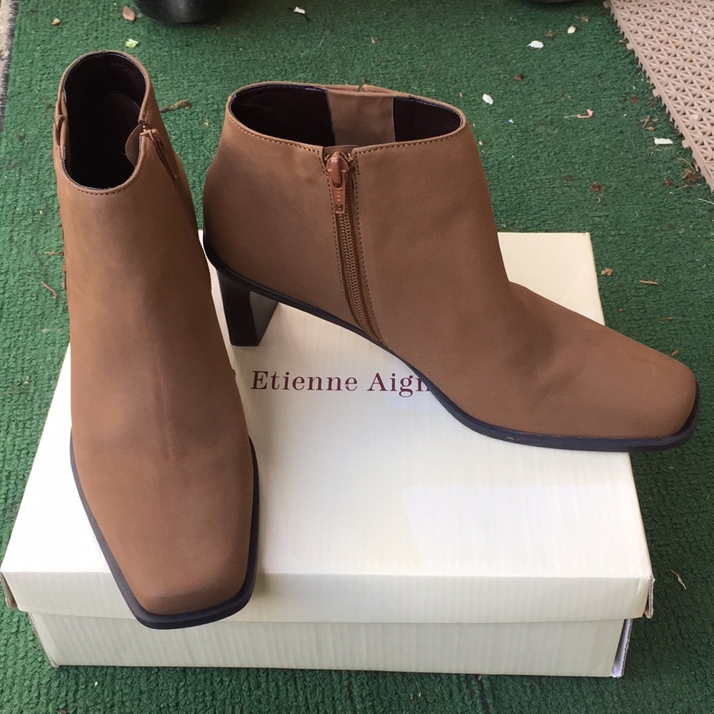 Etienne Aigner Saddle Boots - 9M